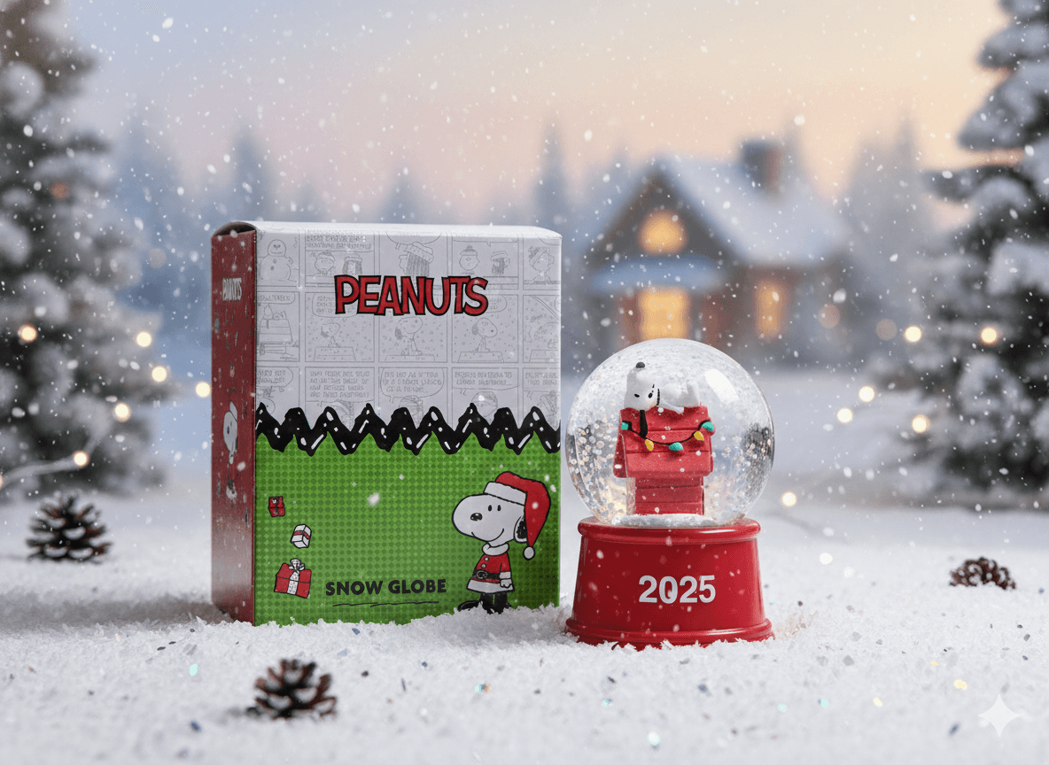 Snoopy Snow Globe