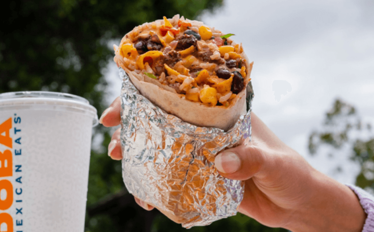 Qdoba Burrito