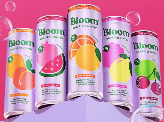 Bloom Sparkling Energy Drink