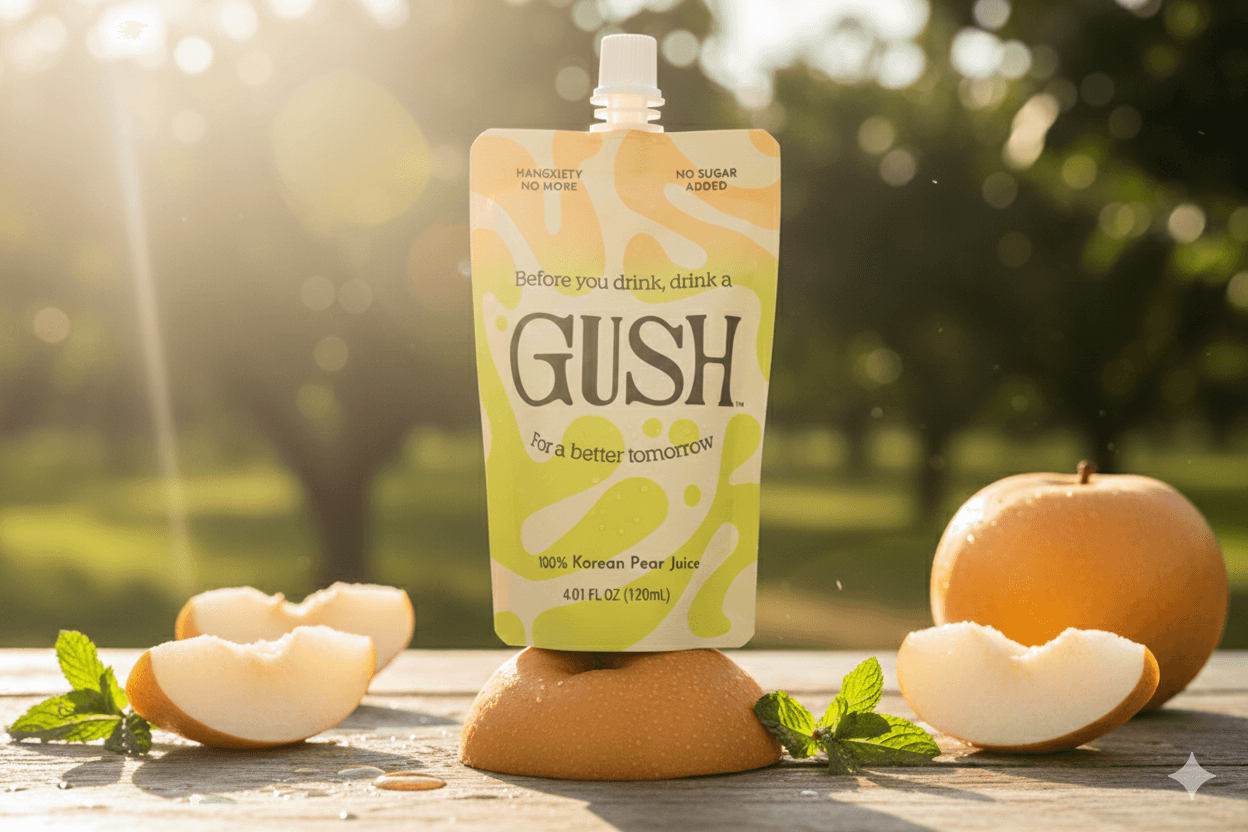 Korean Pear Hangover Juice