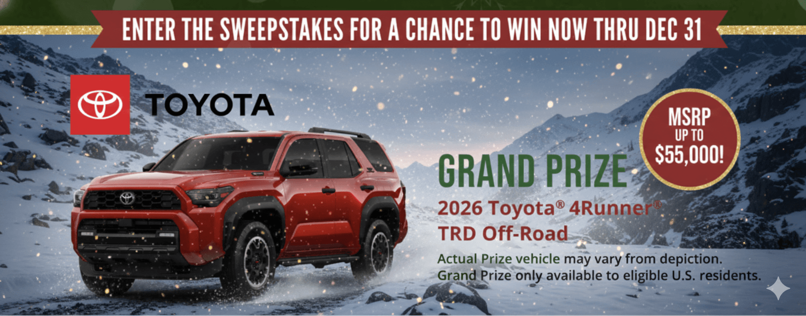 Toyota TRACKER Outdoor Vehicles
