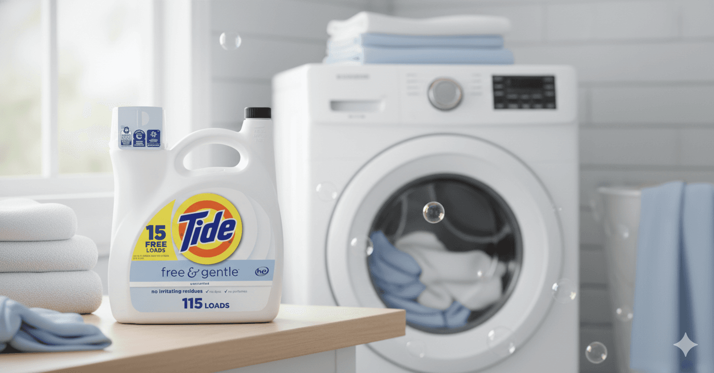 Unscented Liquid Laundry Detergent
