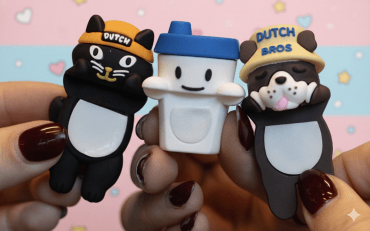 Dutch Bros Mini Figurine