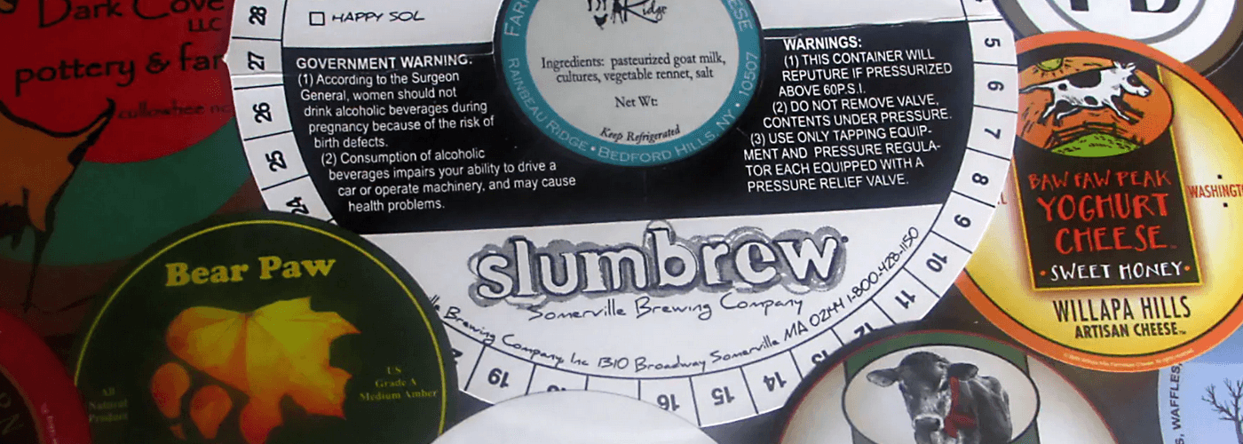 See & Feel Round Labels