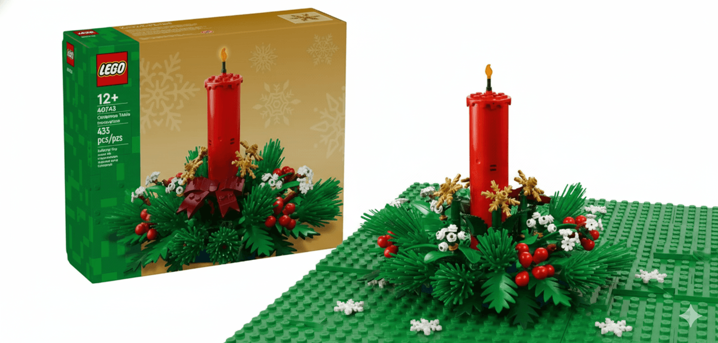 LEGO Christmas Table Decoration Set