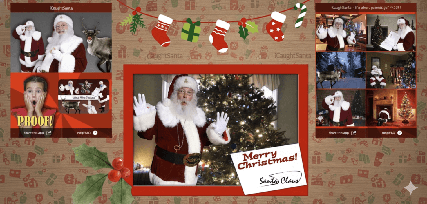 iCaughtSanta App