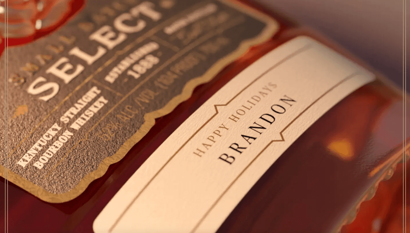 Four Roses Bottle Label