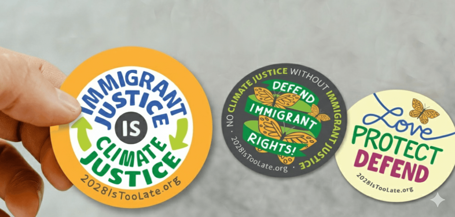 2028 Is Too Late Stickers