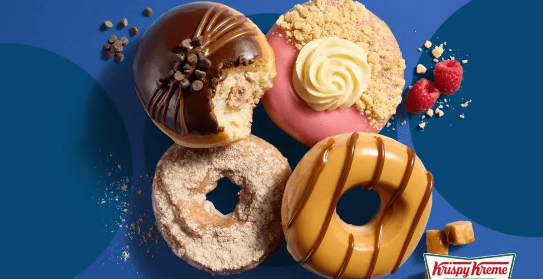 Krispy Kreme Winter Seasonal Donut