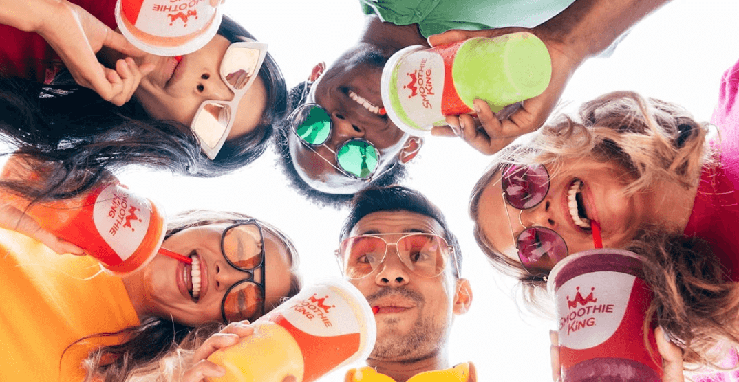 Smoothie King Almond Berry Smoothie