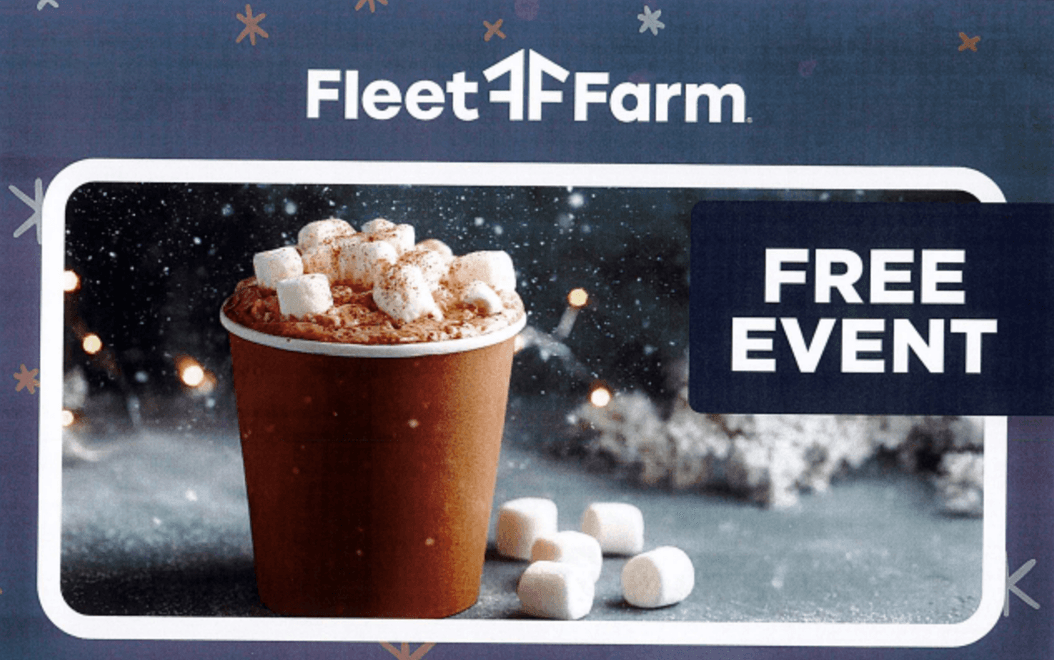 Fleet Farm Hot Cocoa Bar