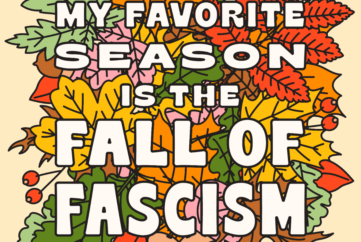 MoveOn Fall Of Fascism Sticker