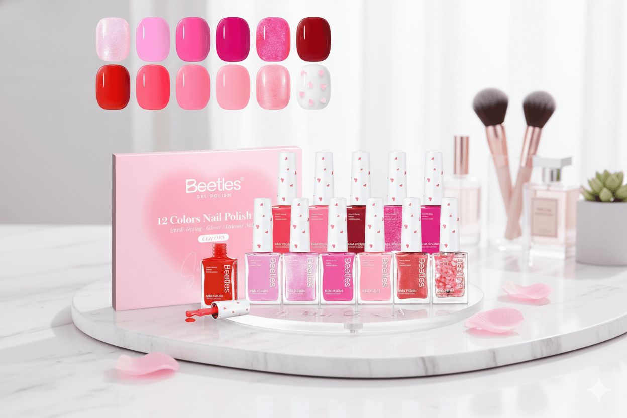 Beetles Nail Polish Set