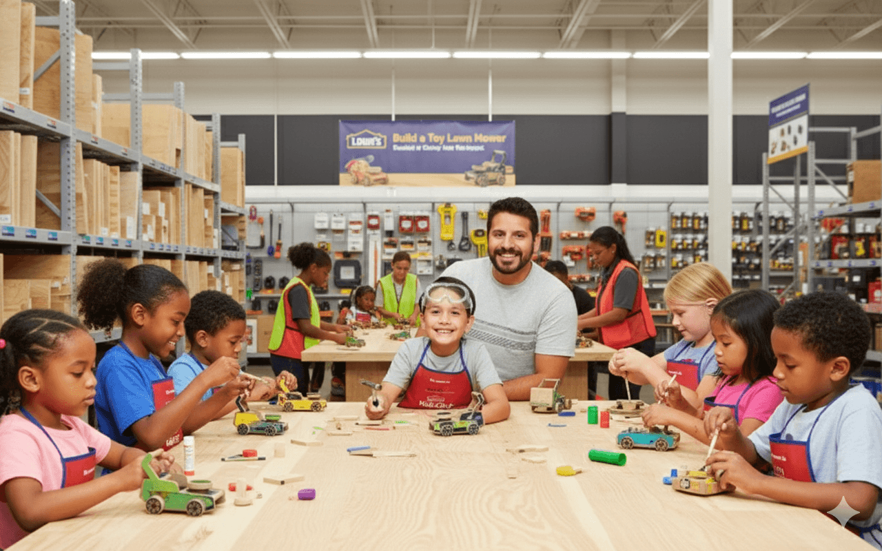 Lowe's Lawn Mower Toy