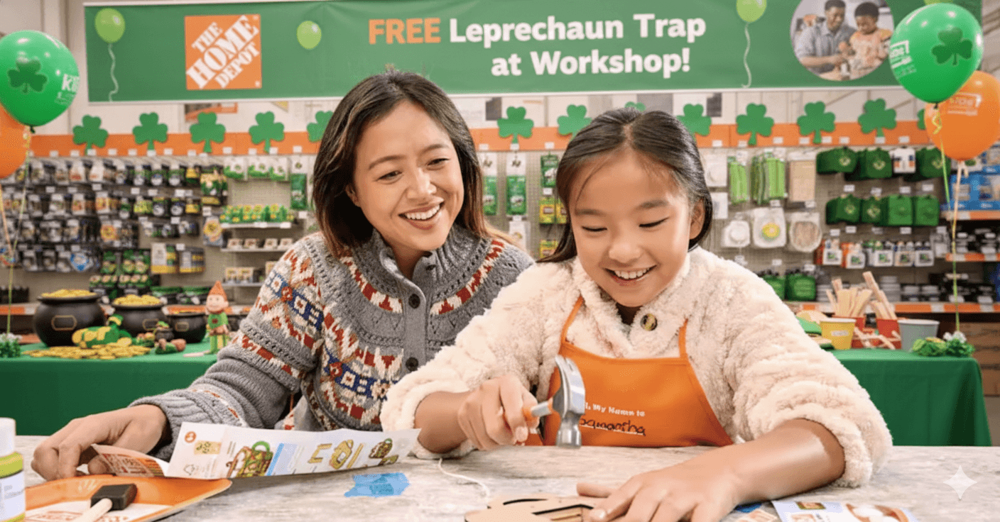 The Home Depot Leprechaun Trap