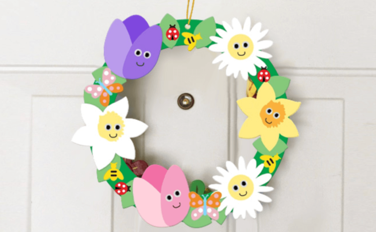 JCPenney Flower Wreath