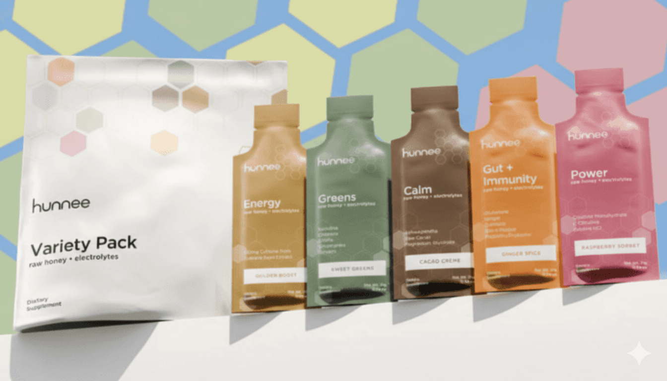 Hunnee Wellness Honey Gels