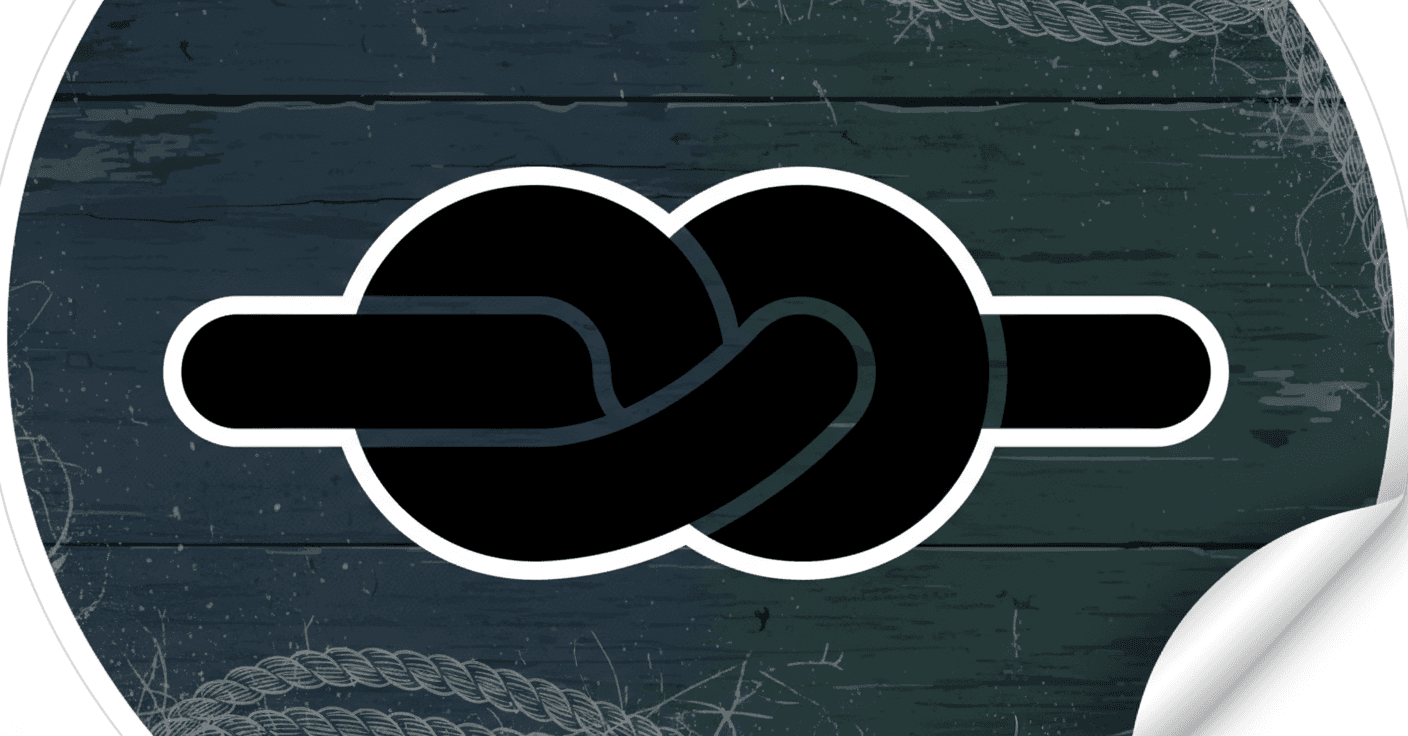 Knot Clothing Sticker