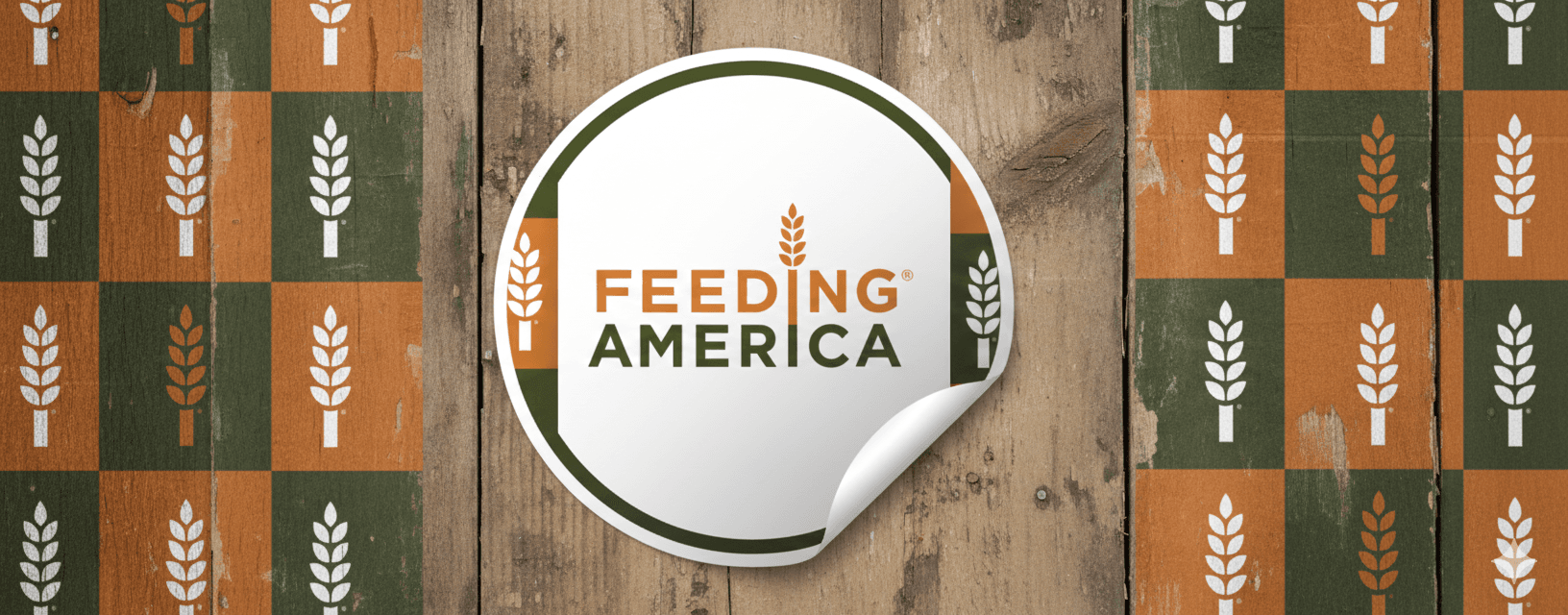 Feeding America Sticker