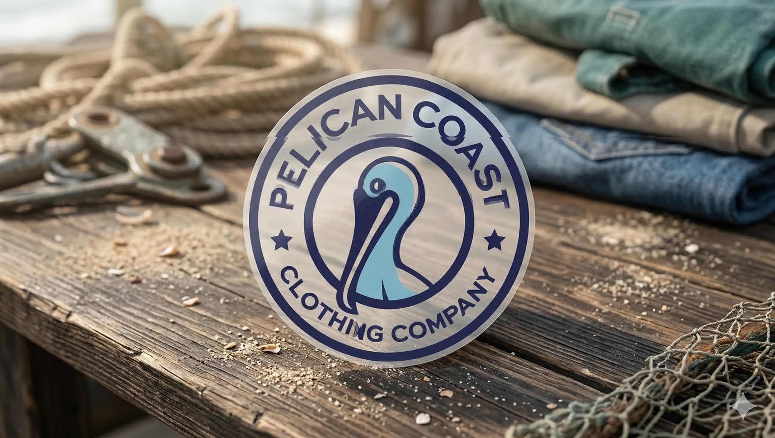 Pelican Coast Stickers