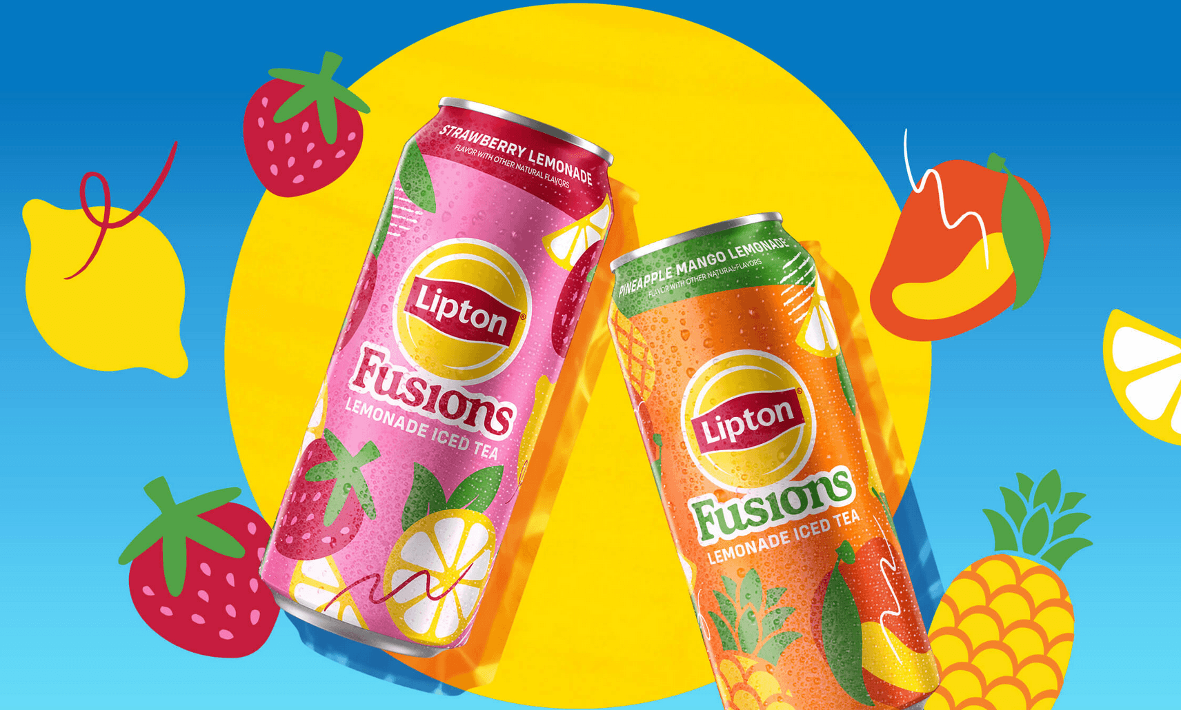 Lipton Fusions Lemonade Iced Tea