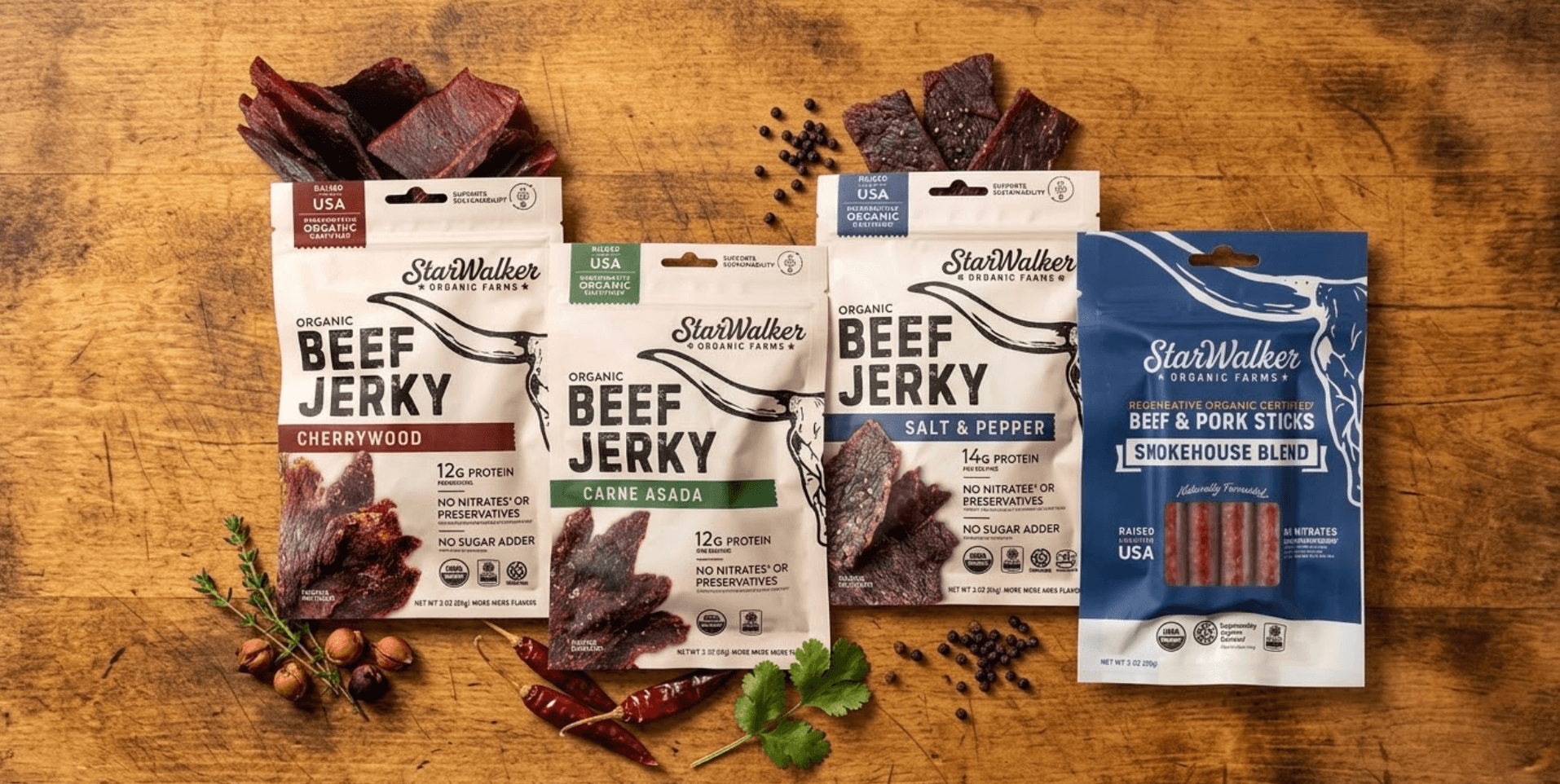 StarWalker Organic Meat Snacks