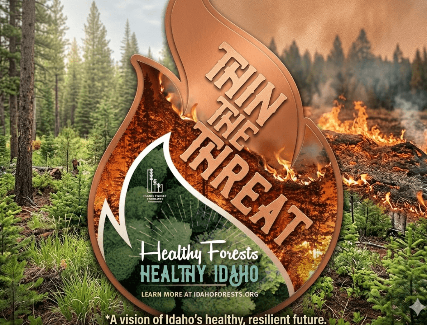 Thin The Threat Sticker