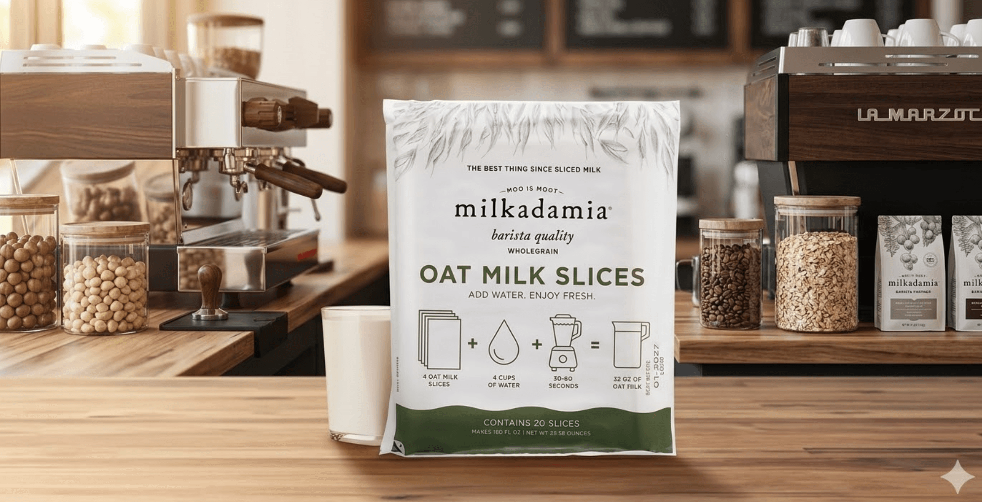 Milkadamia Oat Milk Slices