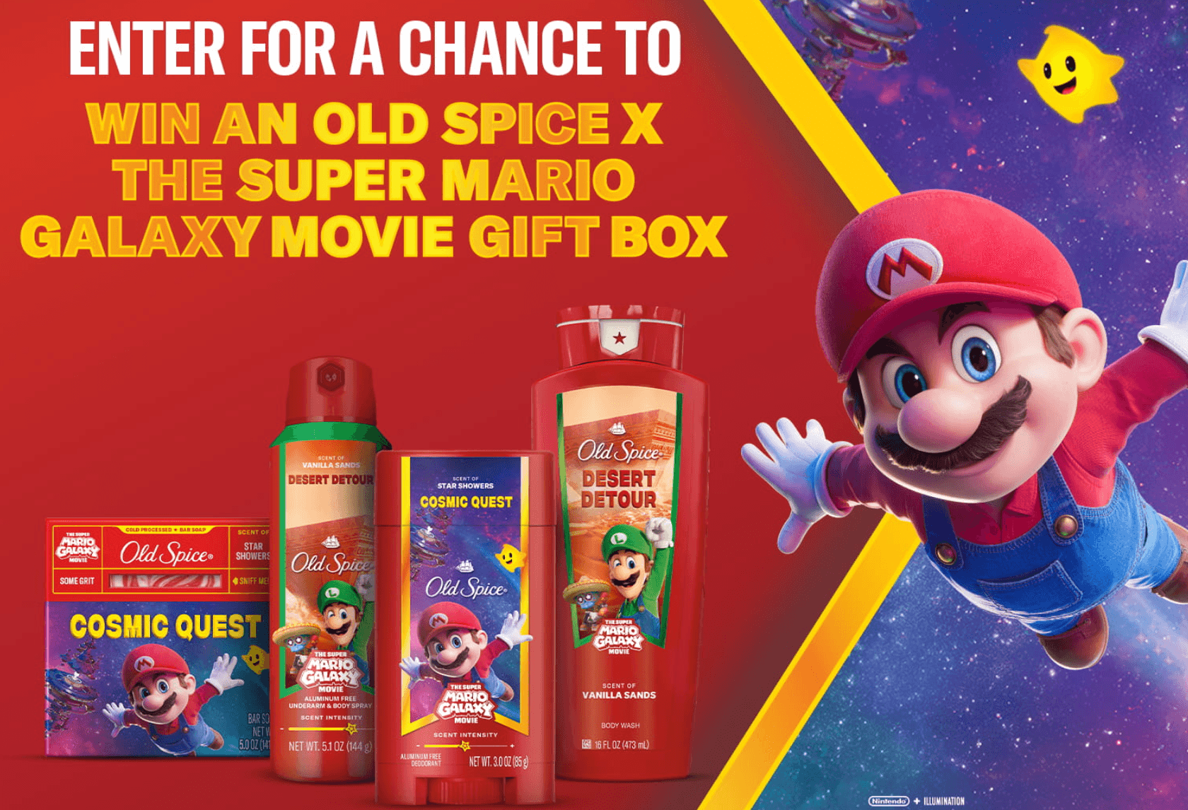 Old Spice Prize Pack