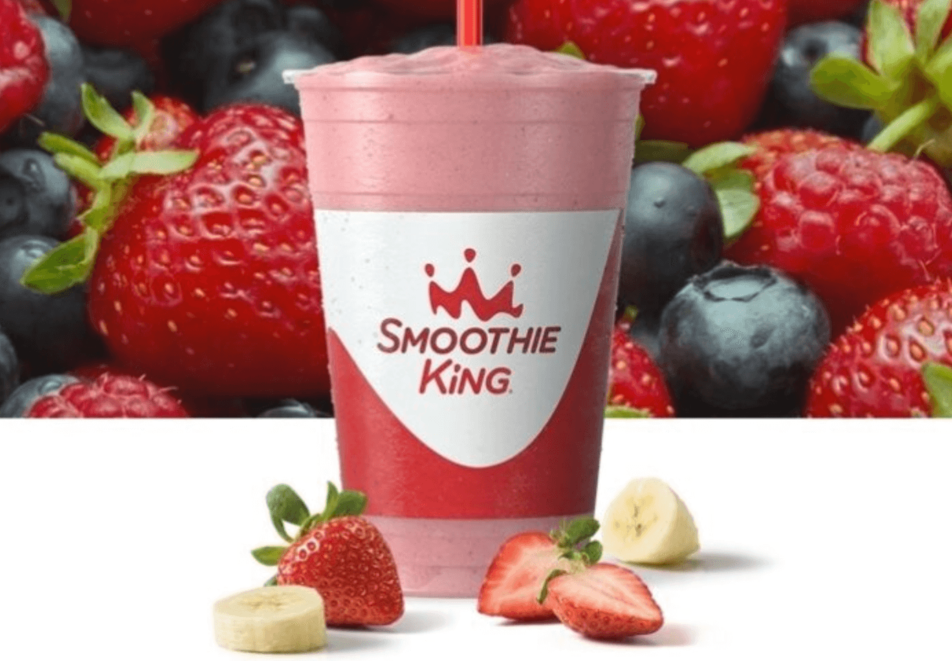Smoothie King Strawberry Banana Smoothie