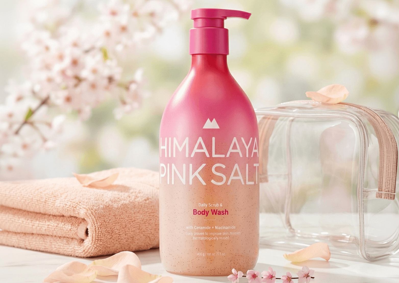 Himalaya Pink Salt Scrub Wash