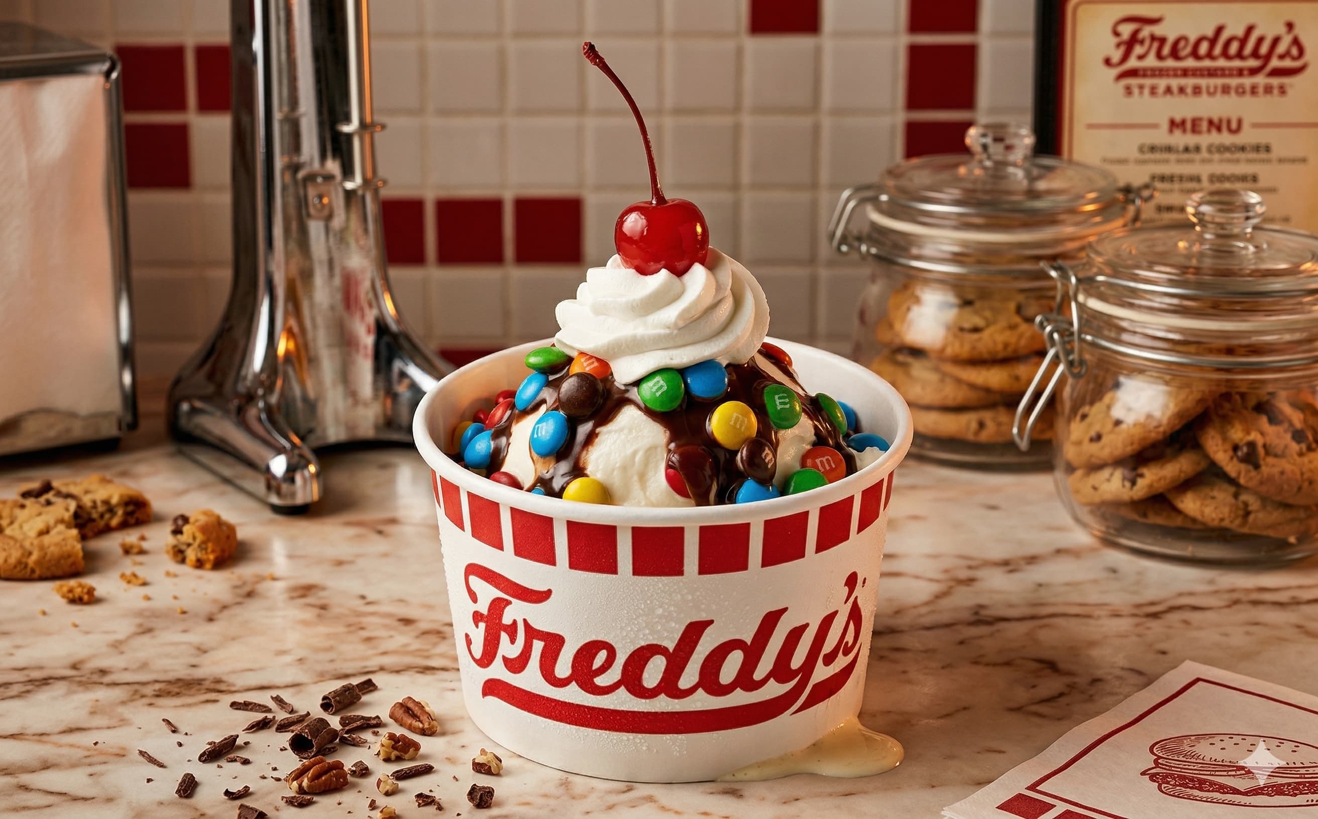 Freddy's Mini Sundae Concrete