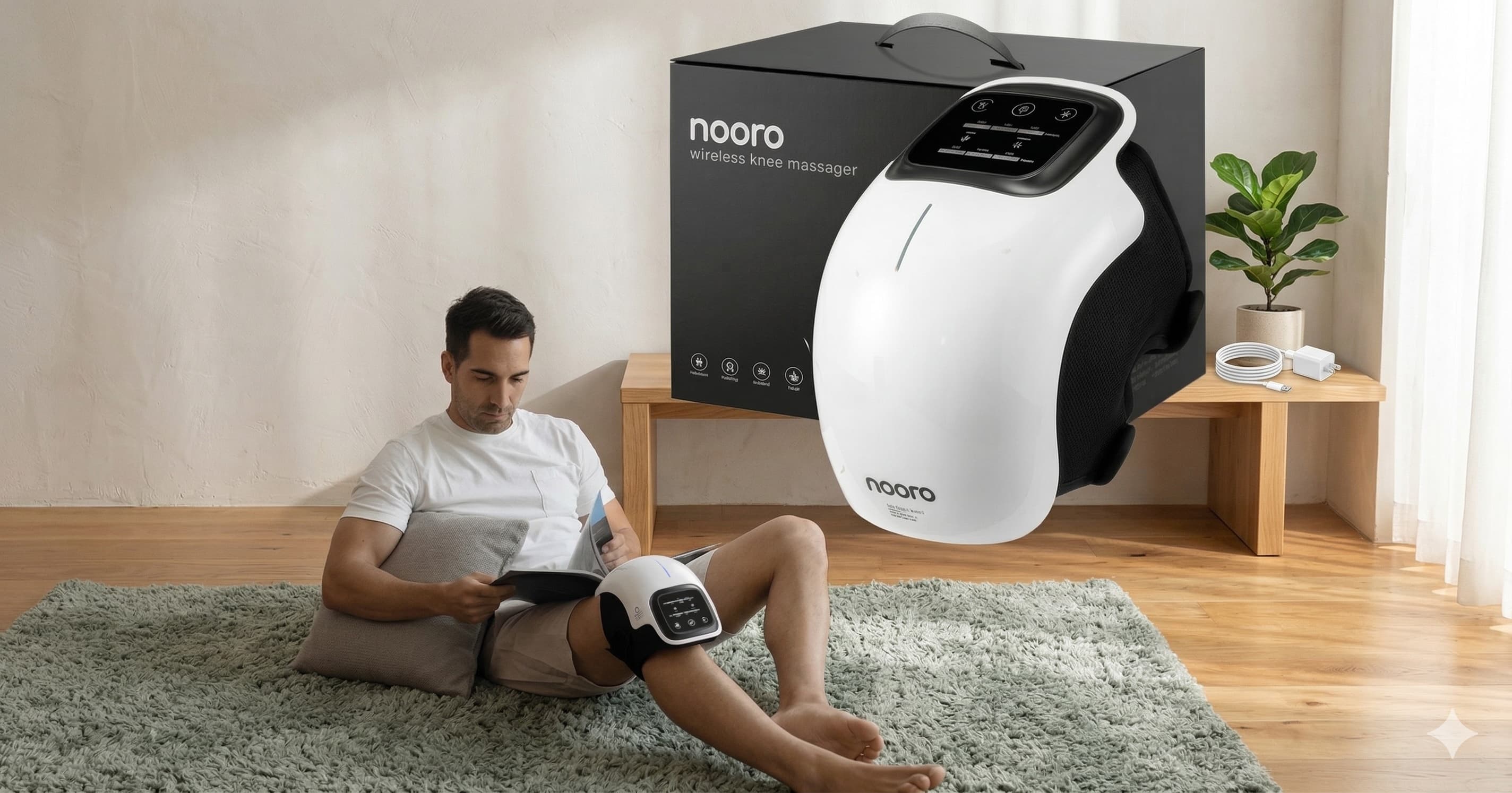 Nooro Portable Knee Massager