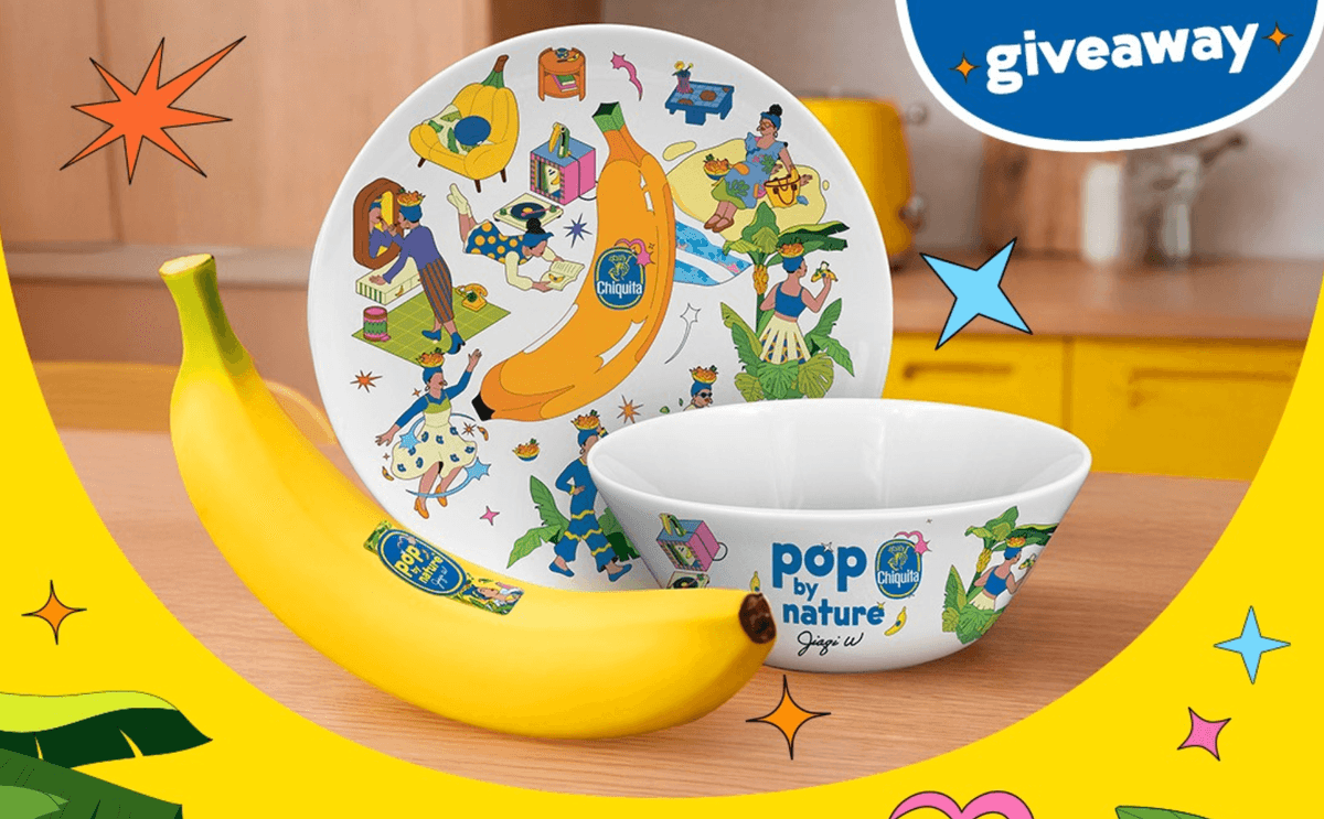 Chiquita Banana Day Giveaway – Cute Ceramic Set Up for Grabs!