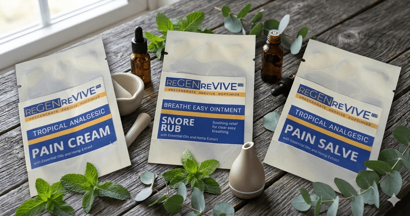 FREE Pain Relief Sample – Discover ReGen Revive Pain Relief Creams!