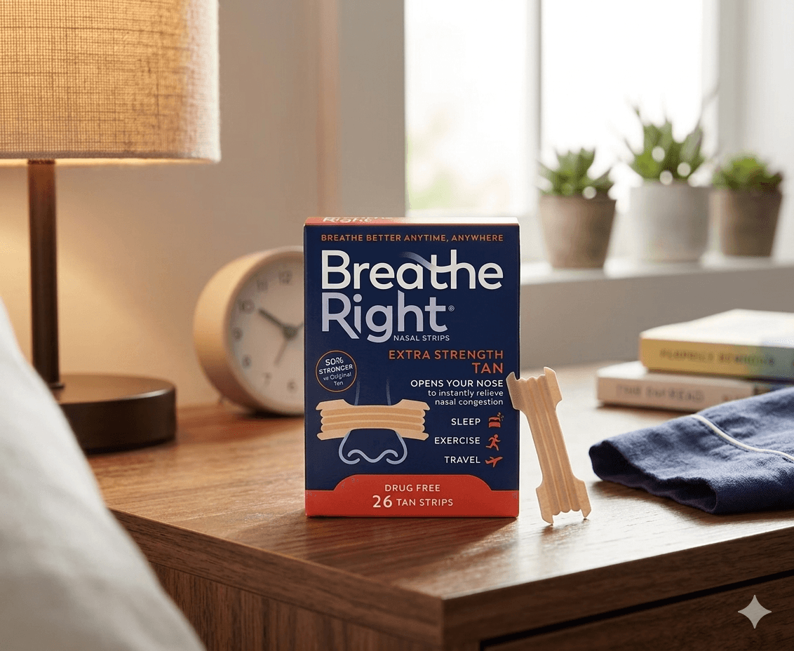 Breathe Easy: FREE Sample of Breathe Right Strips