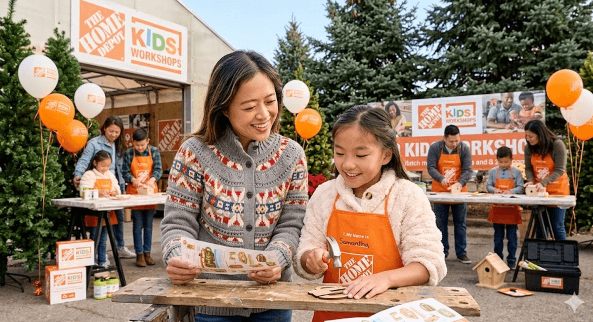 Learn & Build: FREE Keepsake Box Workshop at Home Depot